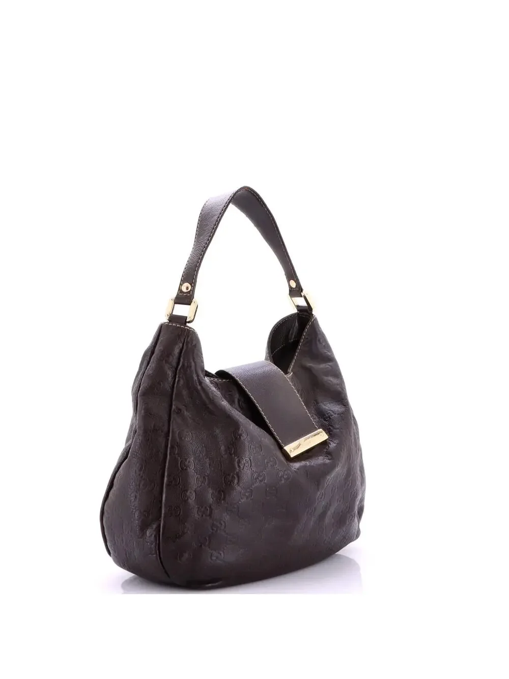 New Ladies Web Hobo Guccissima Leather #334808G11B